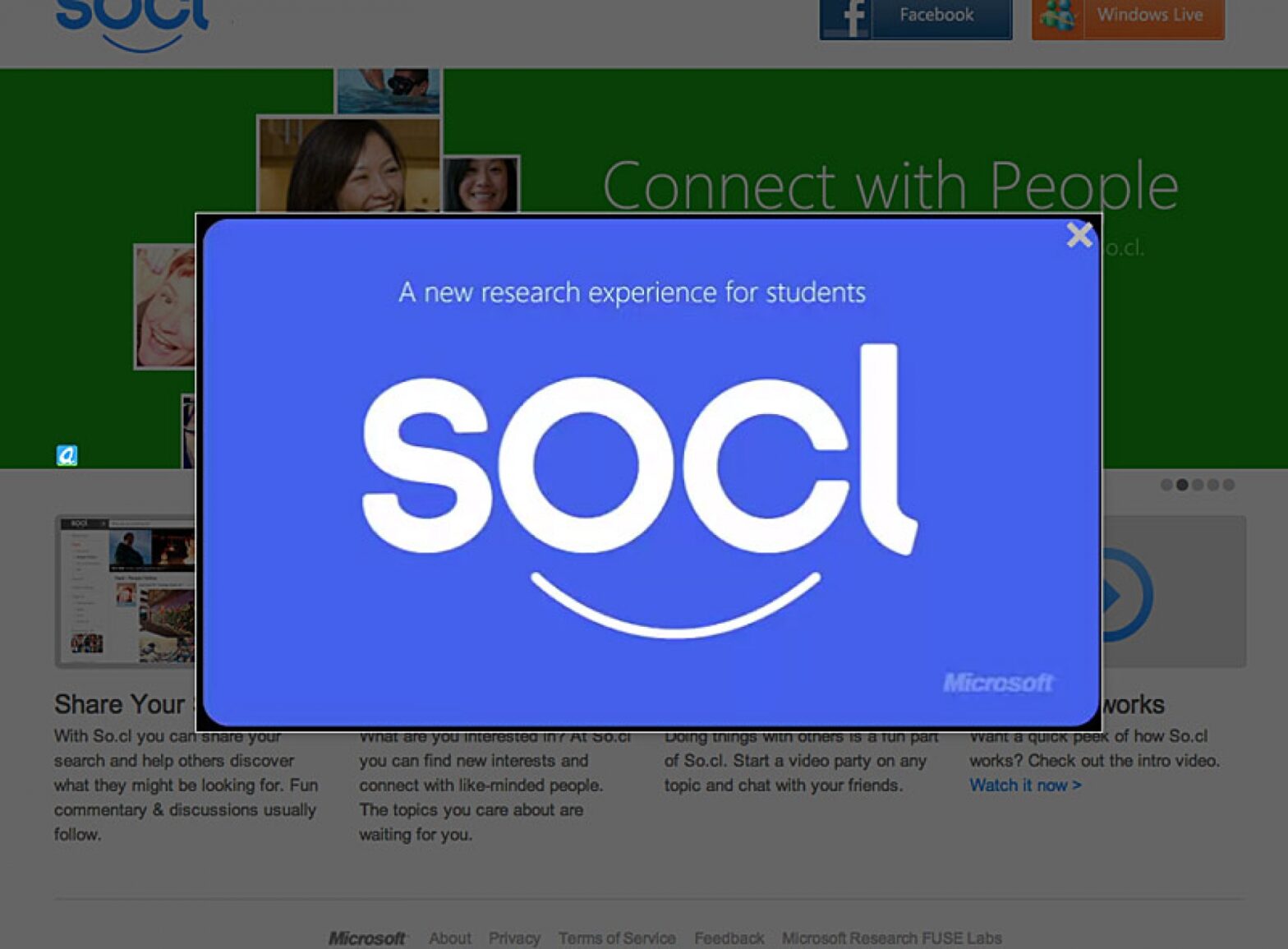 Microsoft's "Socl" Is Closing Down